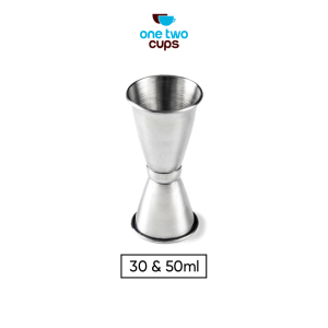 One Two Cups Gelas Ukur Jigger Bartender Double Shot 30ml dan 50ml - MSA10