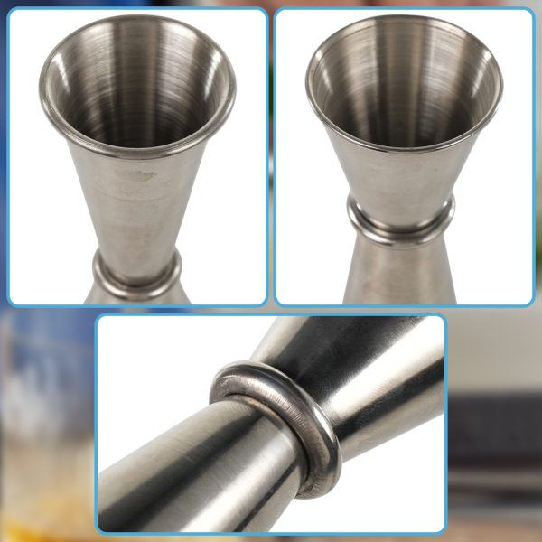 One Two Cups Gelas Ukur Jigger Bartender Double Shot 30ml dan 50ml - MSA10