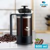 One Two Cups French Press Plunger Coffee Maker Pot - FN35-600ML