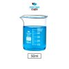 One Two Cups Cangkir Gelas Ukur Takaran Borosilicate Glass 50ml - GG-17