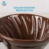 One Two Cups Filter Penyaring Kopi V60 Glass Coffee Filter Dripper - ZM00639 - Coklat