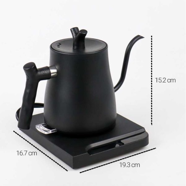 One Two Cups Teko Listrik Kopi Pemanas Air Leher Angsa 1000W 1L - HR-462