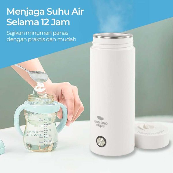 One Two Cups Botol Minum Termos Elektrik Thermal 400ml 300W - HC-301