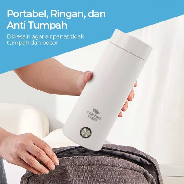 One Two Cups Botol Minum Termos Elektrik Thermal 400ml 300W - HC-301