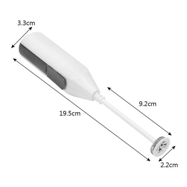 One Two Cups Hand Mixer Mini Pengocok Telur Kopi Milk Frother Battery - 16310