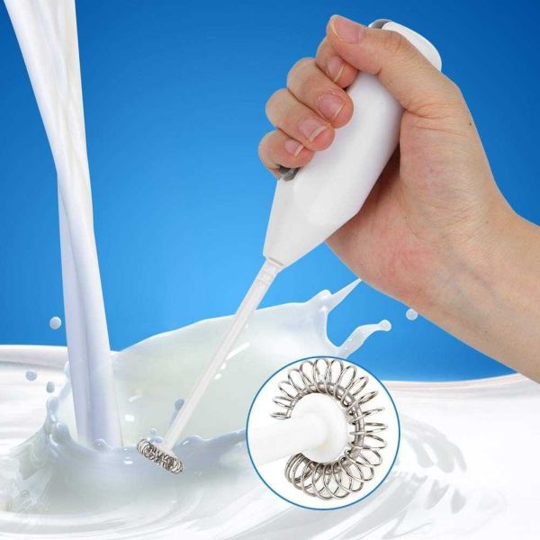 One Two Cups Hand Mixer Mini Pengocok Telur Kopi Milk Frother Battery - 16310