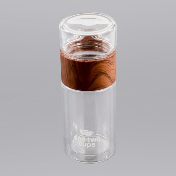 One Two Cups Botol Minum Penyaring Teh Tea Infuser Double Wall 230ml