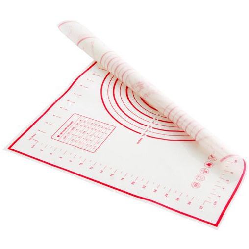 One Two Cups Silicone Mat Alas Adonan Pizza Martabak 40 x 60 CM