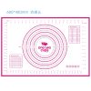 One Two Cups Silicone Mat Alas Adonan Pizza Martabak 40 x 60 CM