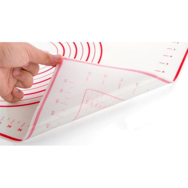One Two Cups Silicone Mat Alas Adonan Pizza Martabak 40 x 60 CM