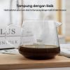 One Two Cups Coffee Maker Pot Kettle Teko Kopi Barista 600ml