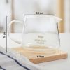 One Two Cups Coffee Maker Pot Kettle Teko Kopi Barista 600ml