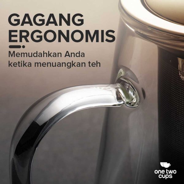 One Two Cups Homadise Teko Pitcher Teh Chinese Teapot Maker 750ml atau 950ml