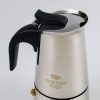 One Two Cups Coffee Maker Moka Pot Teko Stovetop Filter 200ml 4 Cup