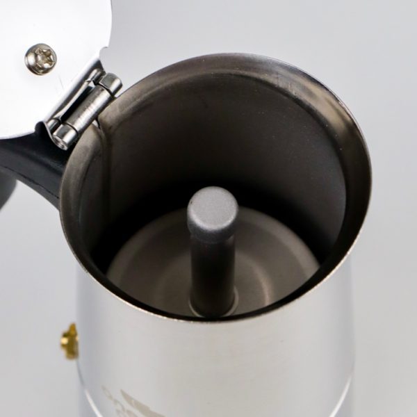 One Two Cups Coffee Maker Moka Pot Teko Stovetop Filter 200ml 4 Cup