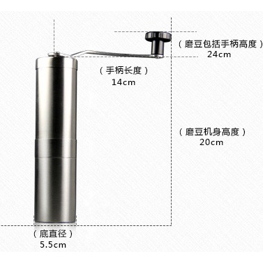 One Two Cups Alat Penggiling Kopi Stainless Steel