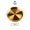 One Two Cups Piring Makan European Style Stainless Steel 17cm