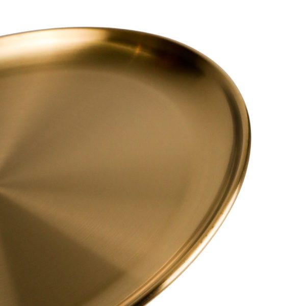 One Two Cups Piring Makan European Style Stainless Steel 17cm