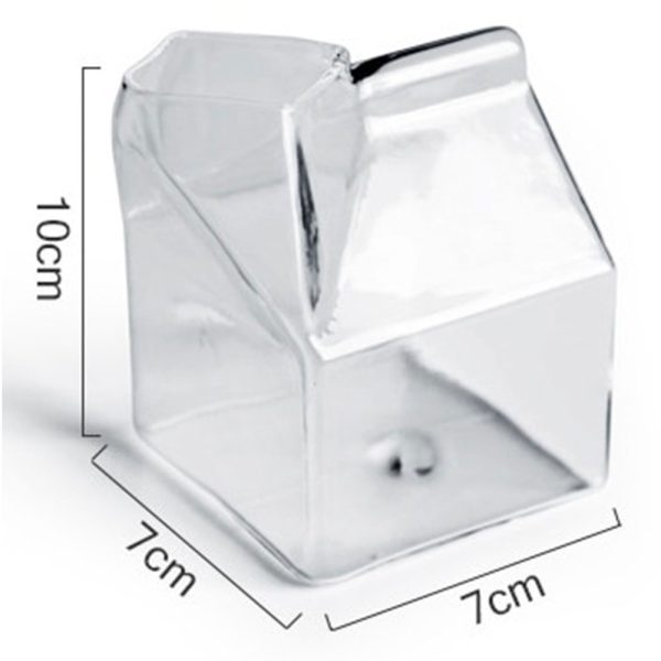 One Two Cups Gelas Kaca Milk Box 300ml