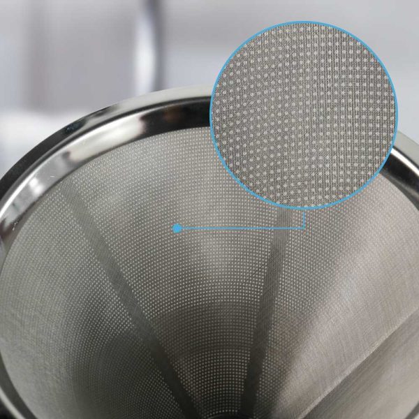 One Two Cups Filter Penyaring Kopi Double Layer Cone Coffee Filter