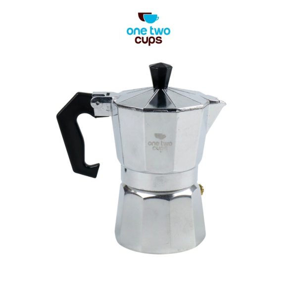 One Two Cups Espresso Coffee Maker Pot Teko Filter 600 ml - JF112