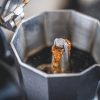 One Two Cups Espresso Coffee Maker Pot Teko Filter 600 ml - JF112
