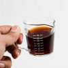 One Two Cups Cangkir Gelas Kopi Takaran Tahan Panas 75ml