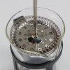 One Two Cups Teko Pot French Press Coffee Maker Bean Pattern 350ml KG73I