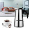 One Two Cups Espresso Coffee Maker Moka Pot Teko 100ml atau 300ml  - Z20
