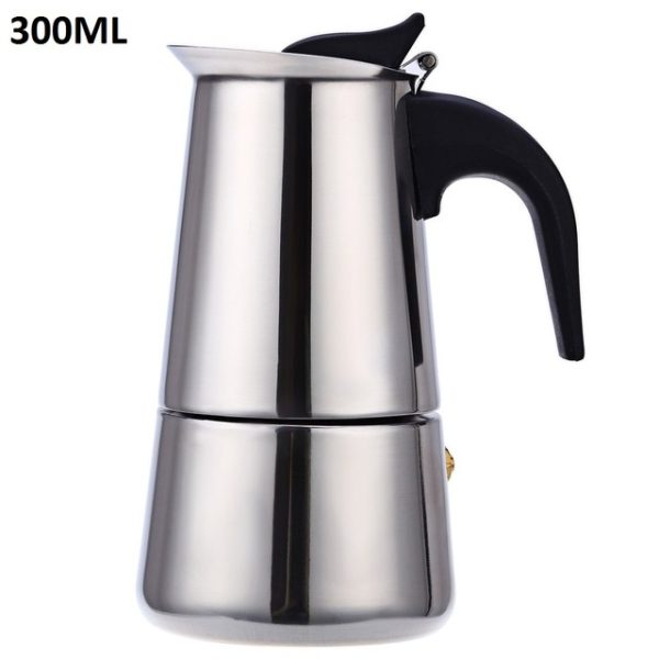 One Two Cups Espresso Coffee Maker Moka Pot Teko 100ml atau 300ml  - Z20