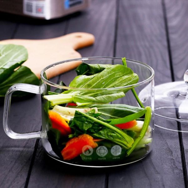 One Two Cups Pot Panci Masak Stewing Soup Pot Model Gagang 15cm