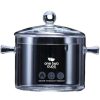 One Two Cups Pot Panci Masak Tahan Panas Desain Transparan15CM YWJ-1265
