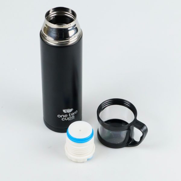 One Two Cups Botol Minum Thermos with Cup Head 500ml
