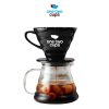 One Two Cups Filter Penyaring Kopi V60 Glass Coffee Filter 1-2 Cups atau 1-4 Cups