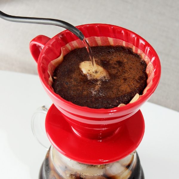 One Two Cups Filter Penyaring Kopi V60 Glass Coffee Filter 1-2 Cups atau 1-4 Cups