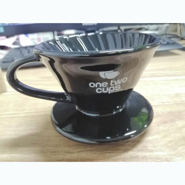 One Two Cups Filter Penyaring Kopi V60 Glass Coffee Filter 1-2 Cups atau 1-4 Cups