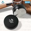 One Two Cups Tamper Kopi Espresso Flat Press Coffee Powder Stainless Steel 58mm