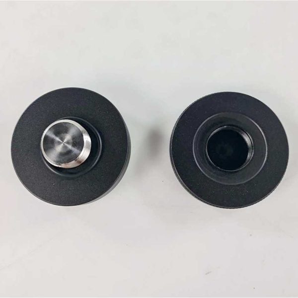 One Two Cups Tamper Kopi Espresso Flat Press Coffee Powder Stainless Steel 58mm