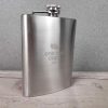 One Two Cups Botol Minum Wine Flask Bentuk Kotak 8oz