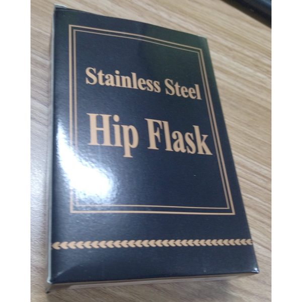 One Two Cups Botol Minum Wine Flask Bentuk Kotak 8oz