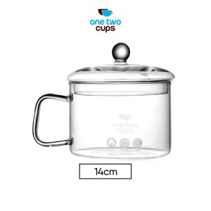 One Two Cups Pot Panci Masak Stewing Soup Pot Model Gagang 14cm