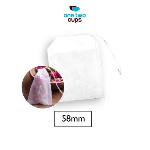 One Two Cups Kantong Teh Celup Kosong Teabag 100 PCS