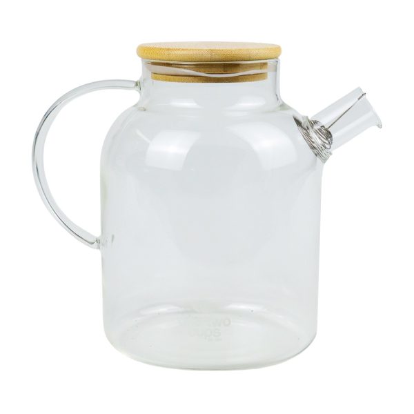 One Two Cups Teko Pitcher Teh Teapot Maker Borosilicate 1.6 L - BR-384