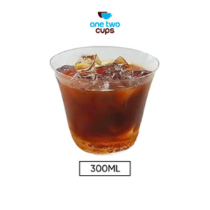 One Two Cups Gelas Wide Mouth Japanese Thin Rock Glass 250ml - CG136