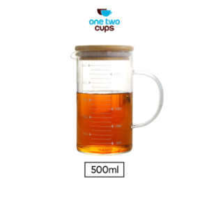 One Two Cups Gelas Takar Ukur Measuring Cup Glass - GG-18-500ml