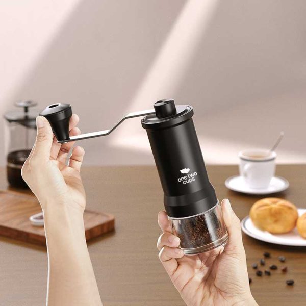 One Two Cups Alat Penggiling Kopi Manual Coffee Grinder Adjustable - KMDJ-D