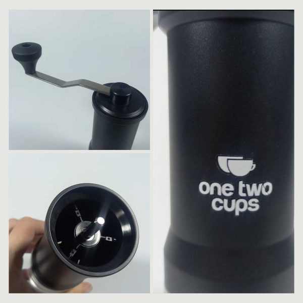One Two Cups Alat Penggiling Kopi Manual Coffee Grinder Adjustable - KMDJ-D
