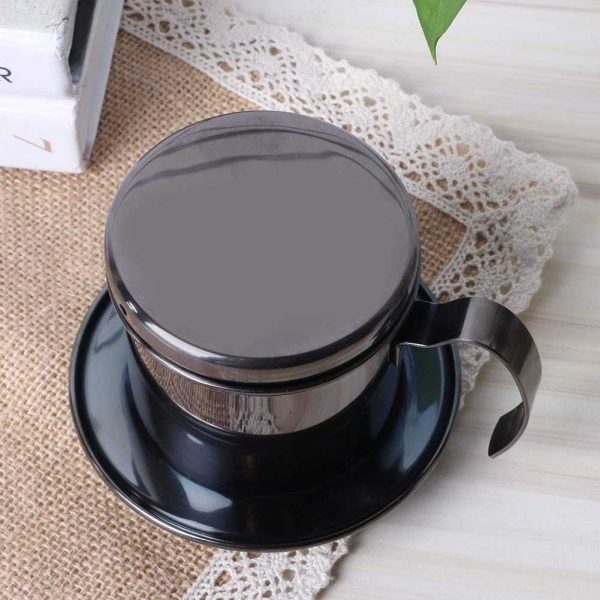 One Two Cups Vietnam Drip Coffee Filter Saringan Kopi Sekrup 120ml 7Q - PF-304