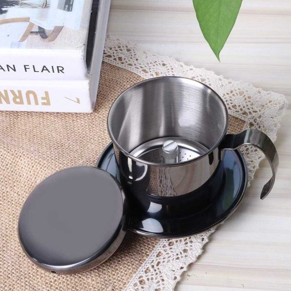 One Two Cups Vietnam Drip Coffee Filter Saringan Kopi Sekrup 120ml 7Q - PF-304