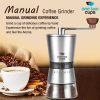 One Two Cups Alat Penggiling Kopi Manual Coffee Grinder 8 Gear - HY8